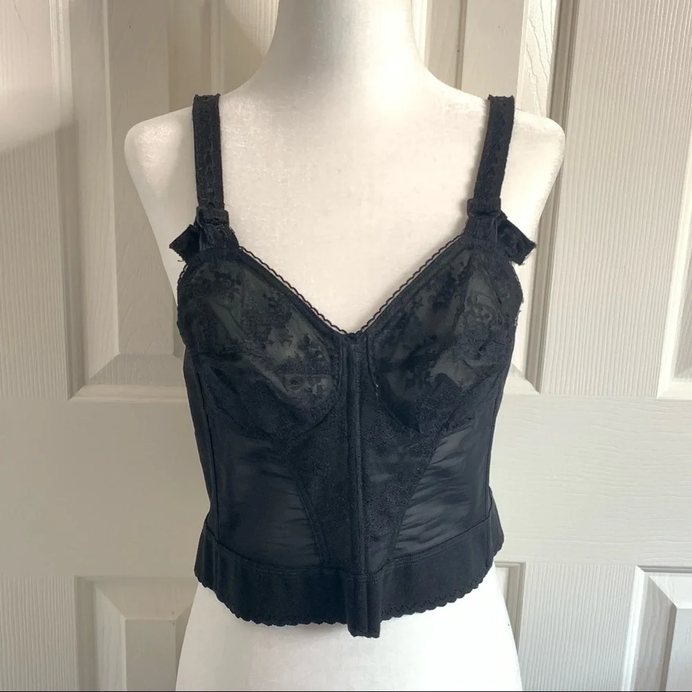 1960s Charmode Lace Corset Bustier - Picture 12 of 13